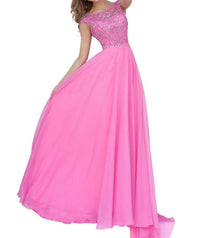 Sherri Hill - Beaded Chiffon Prom Dress
