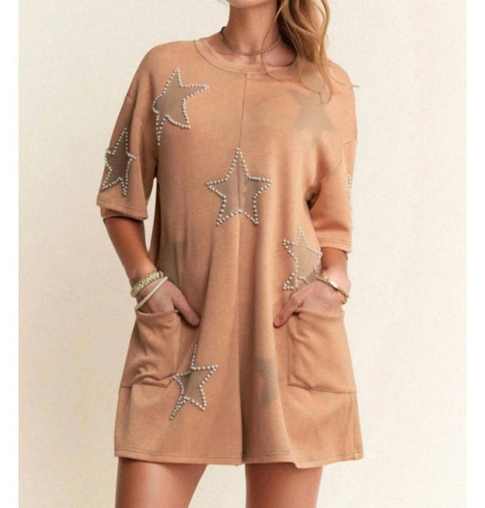 Davi & Dani - Star Studded Romper