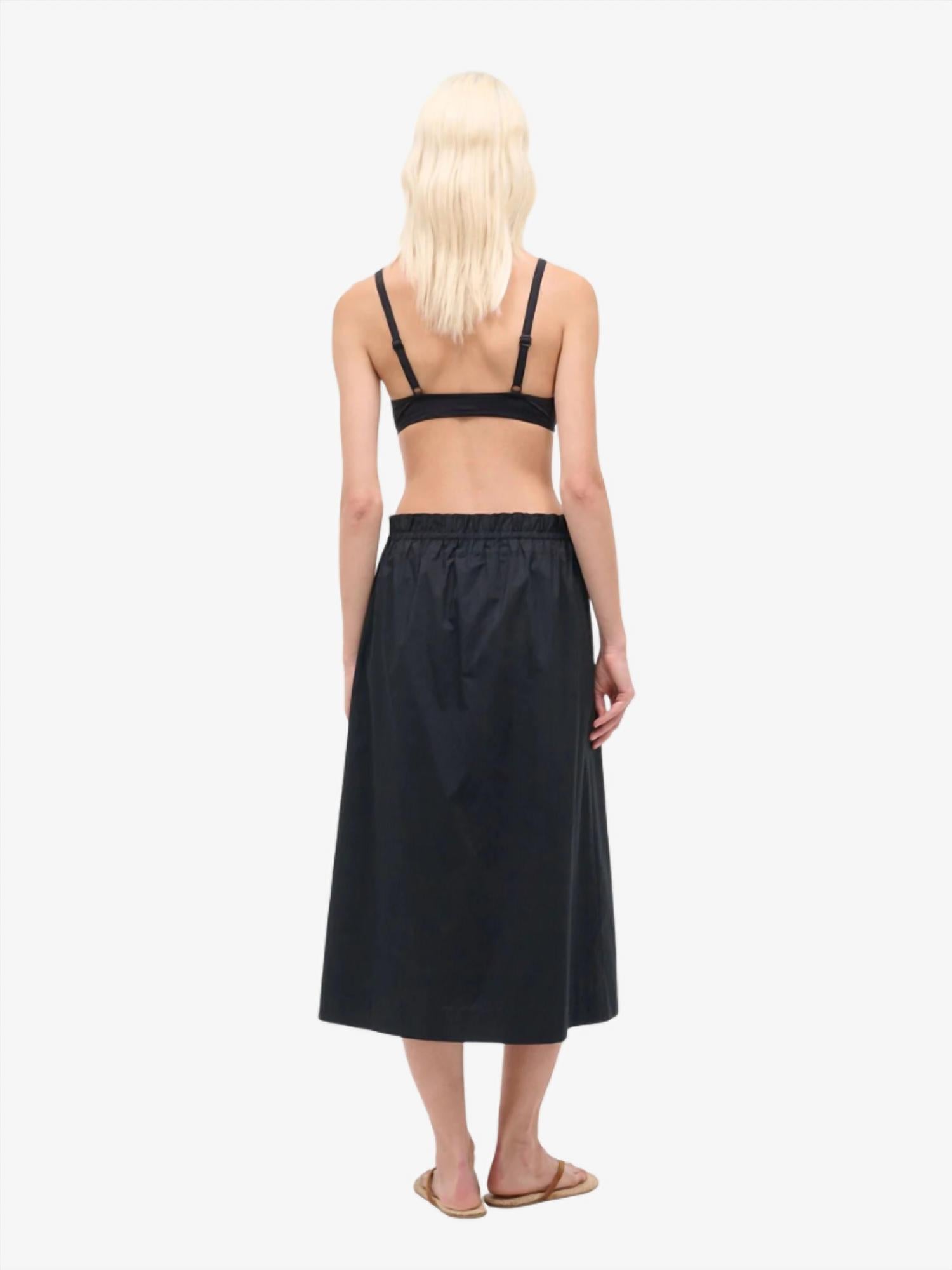 Staud - Shore Midi Skirt