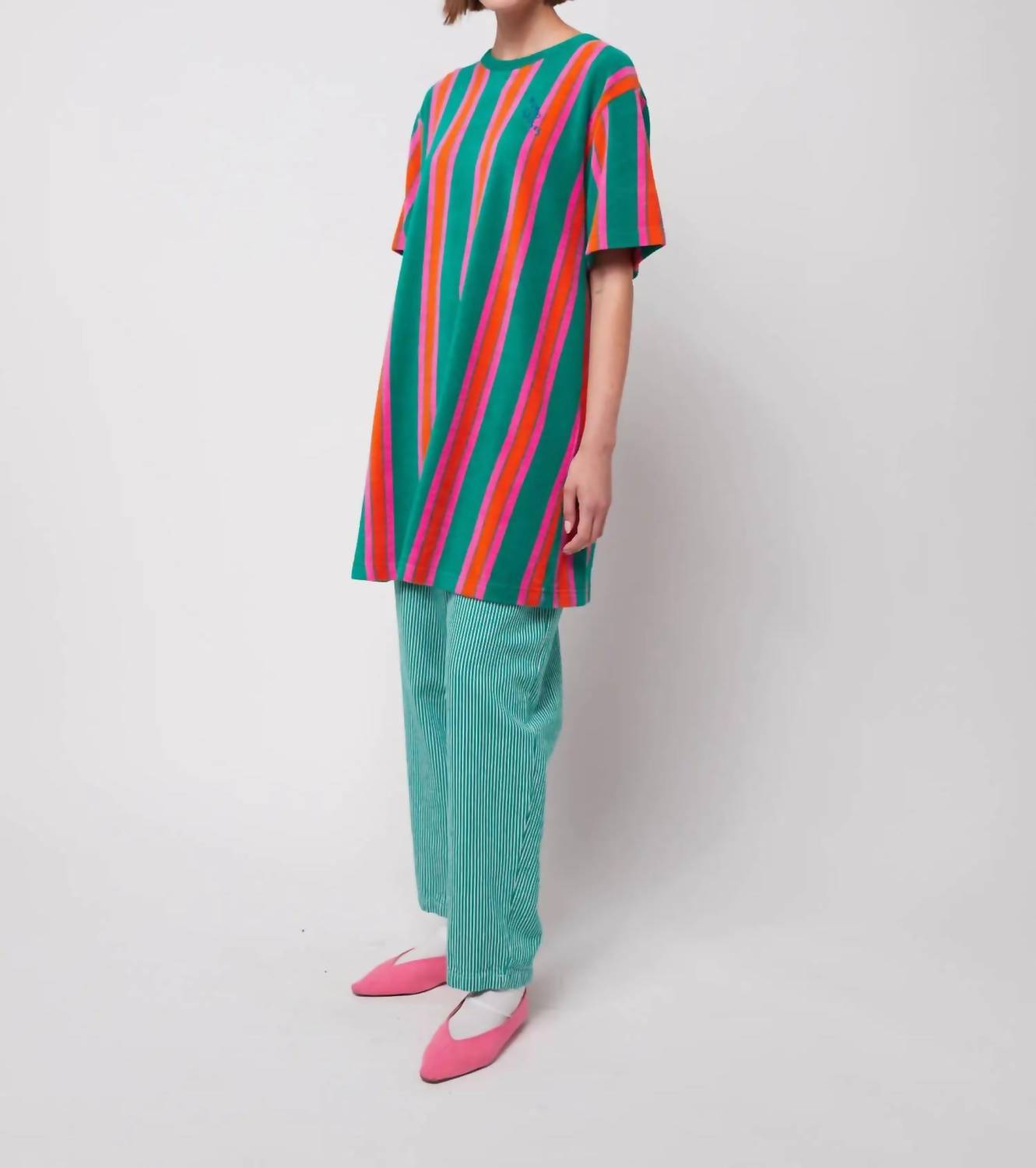 Bobo Choses - Stripe Terry Short Dress