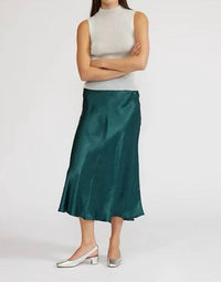 Lucy Paris - Skylar Bias Midi Skirt