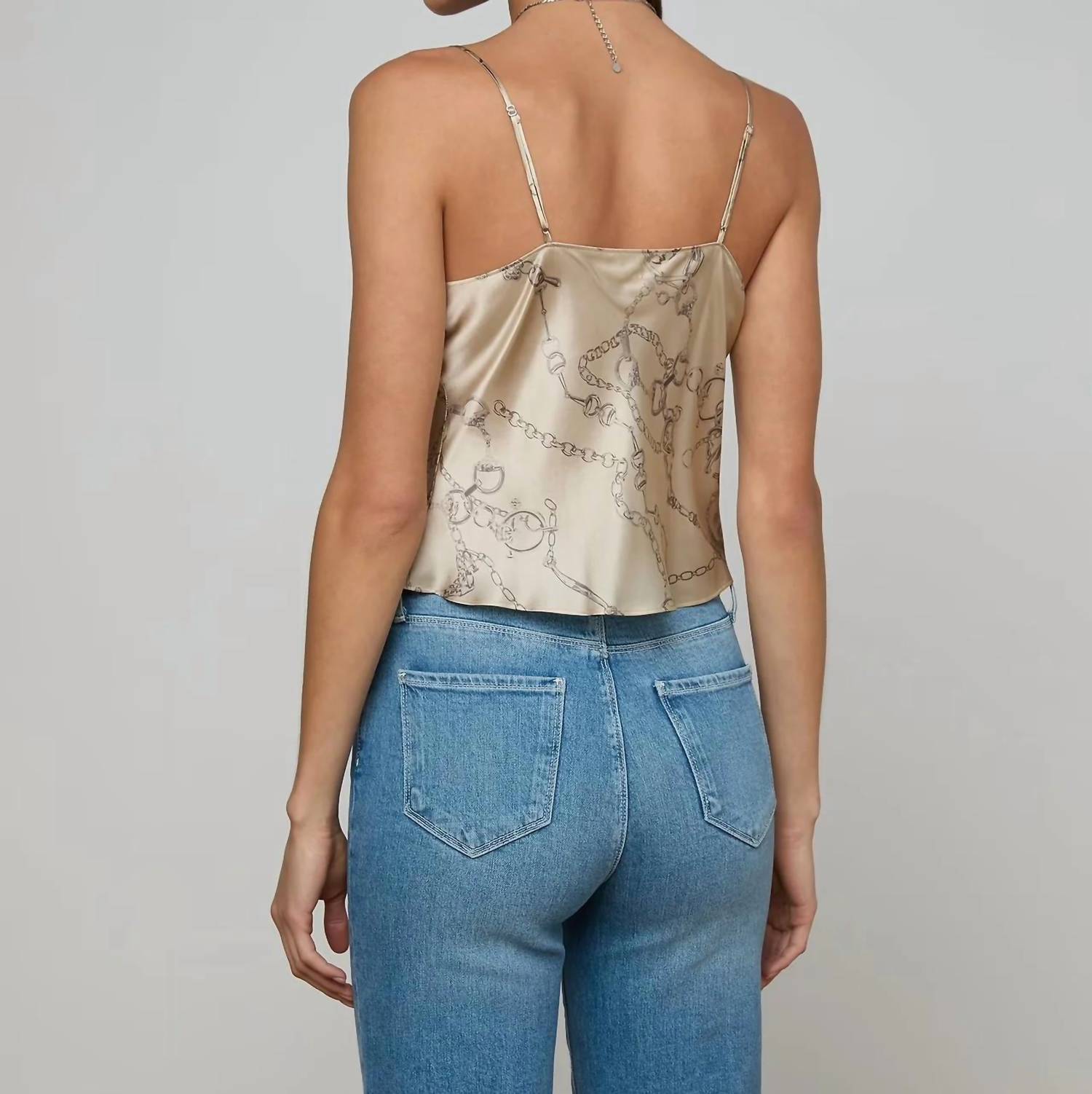 L'Agence - Calista Silk Camisole