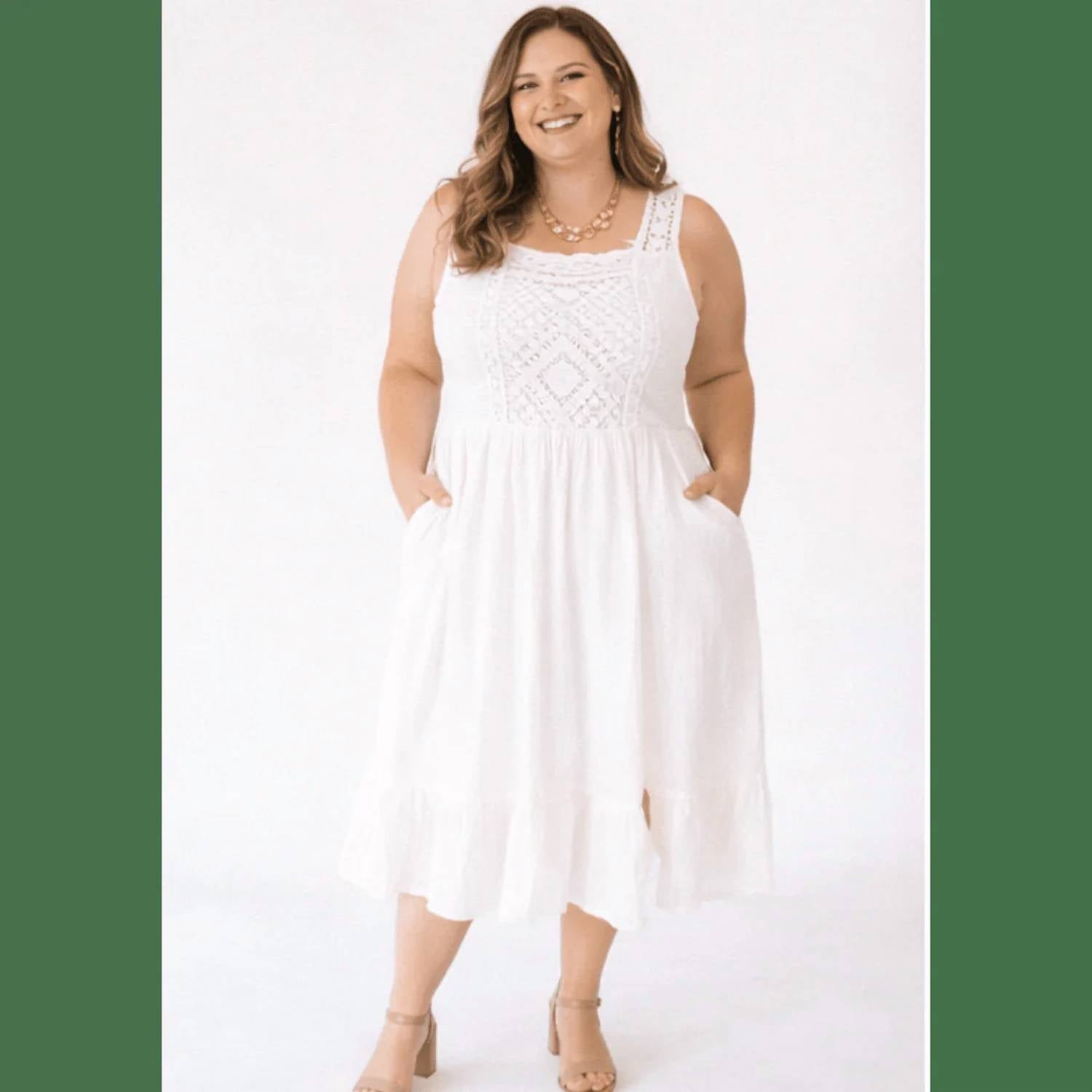 Haha Mama - Crochet Dress