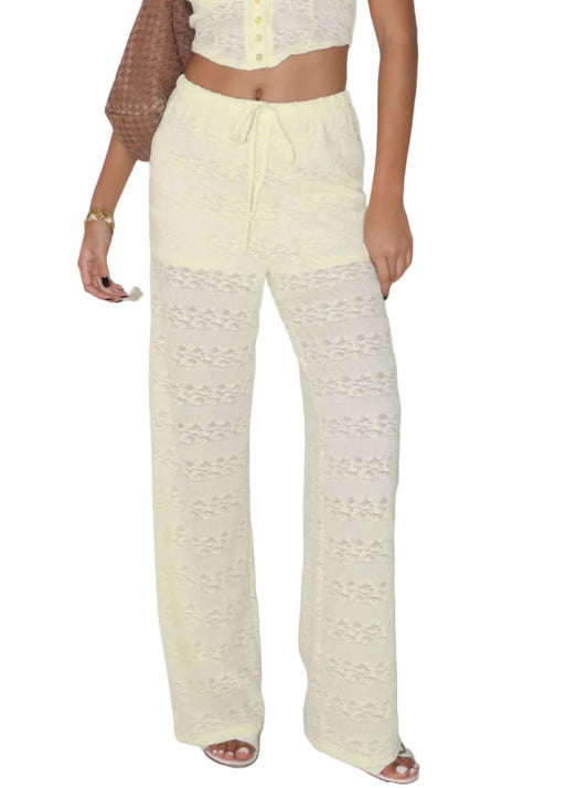 Bailey Rose - I Love Lemon Lace Pants