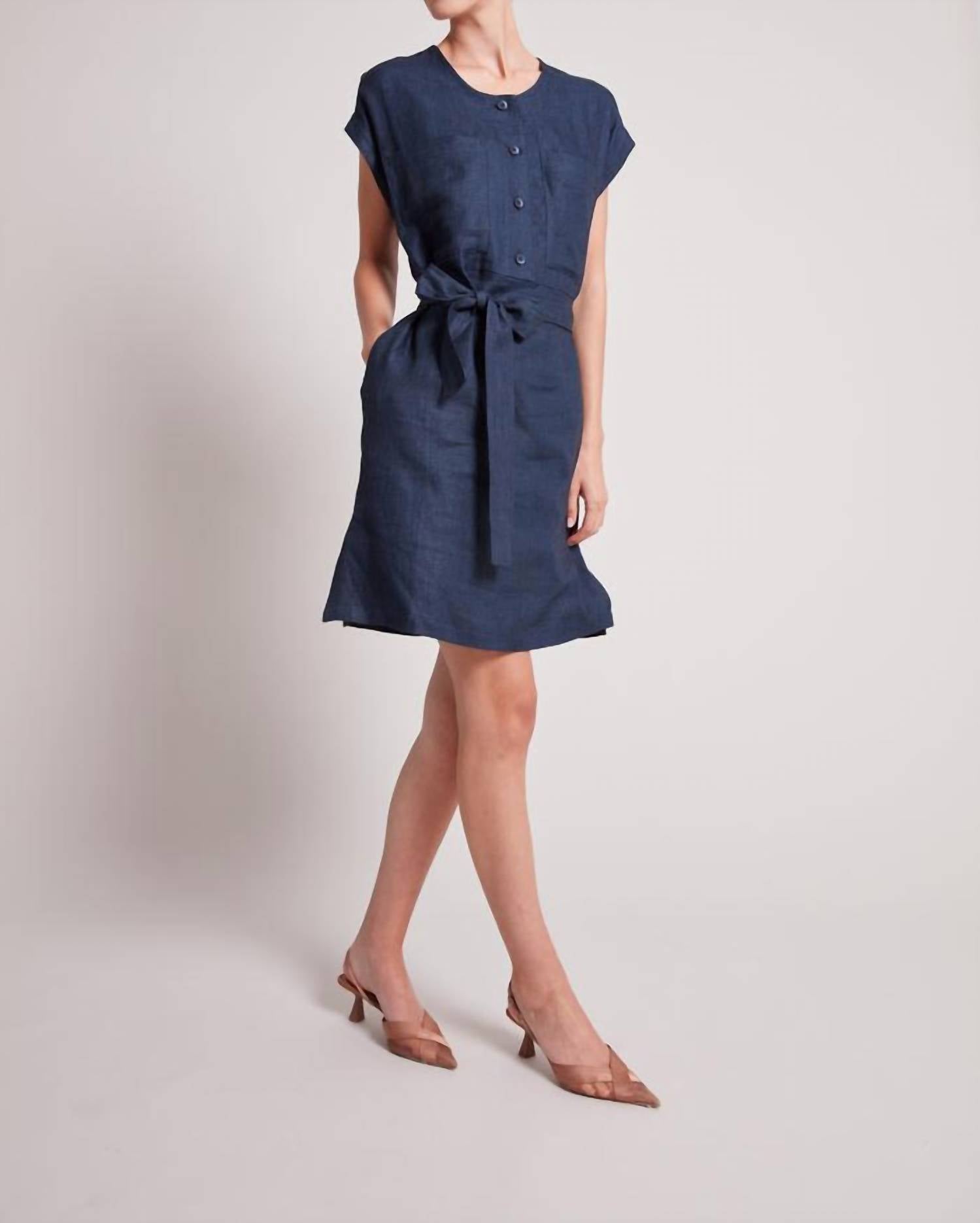 Adroit Atelier - Tanner Cap Sleeve Popover Dress