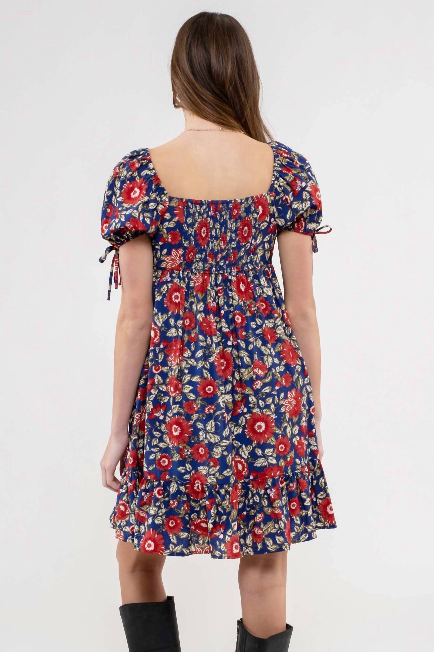 Blu Pepper - Frolic Sweetheart Mini Dress