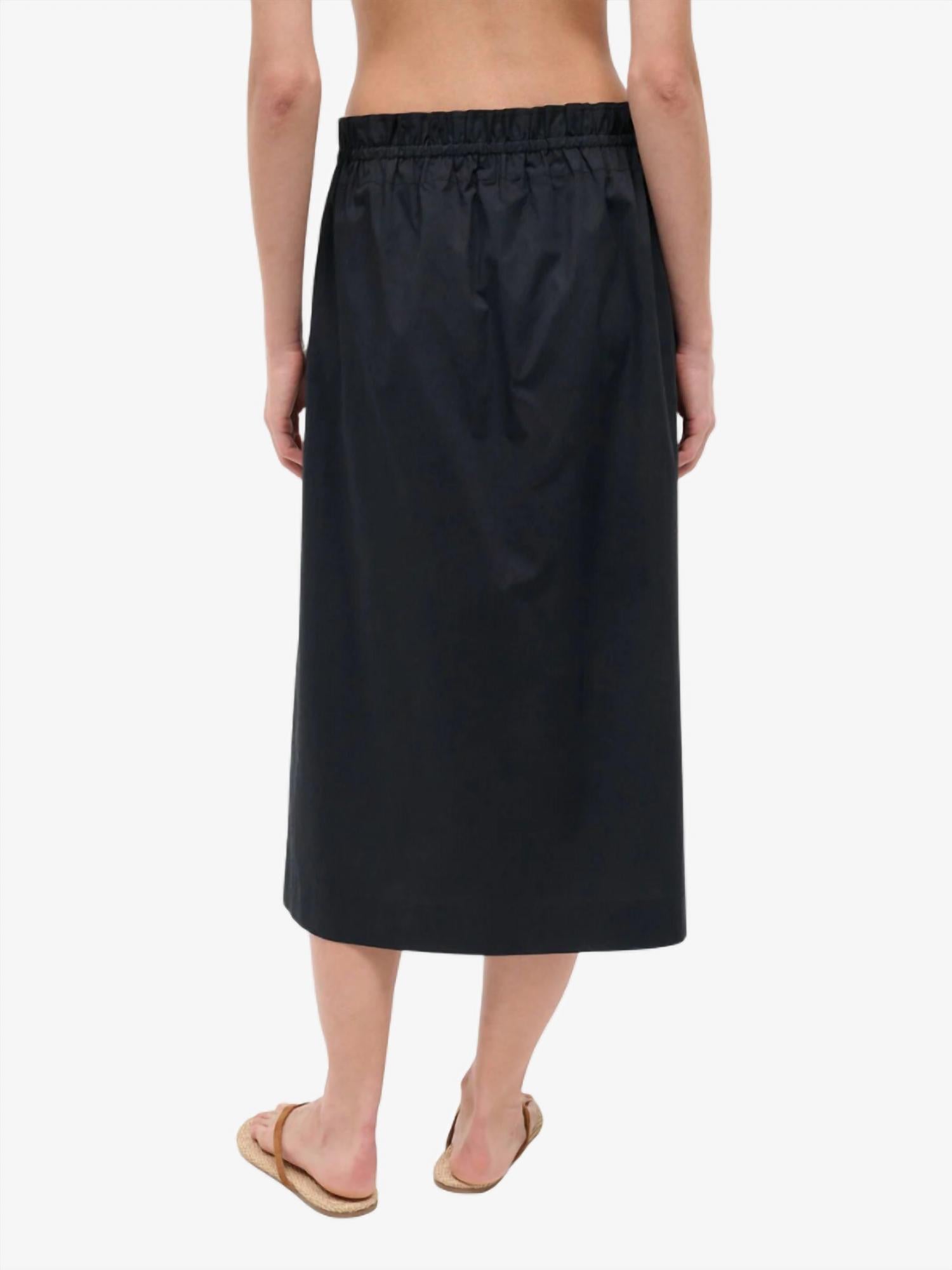 Staud - Shore Midi Skirt