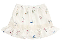 Sadie & Sage - Abundance Mini Skirt With Lace Detail