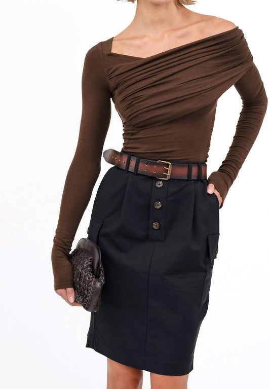 Nonchalant Label - Maple Long Sleeve Top