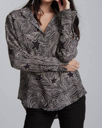 Mint Exclusives - Daria French Cuff Silk Blouse