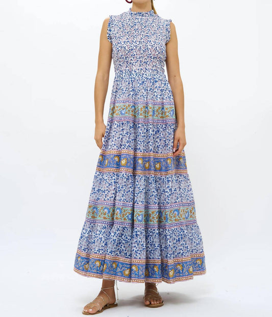 Oliphant - Sleeveless Smocked Maxi