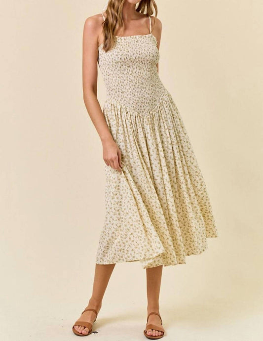 Doe And Rae - Rae Floral Smocked Dress