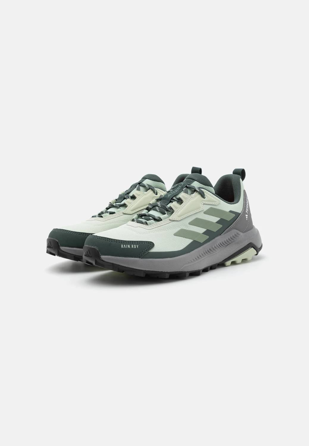 adidas Women's Terrex Anylander Rain.rdy Hiking Shoes in green - women's shoe - detail view