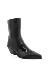 BiLLiNi Women's Pammie Western Boots in black - women's shoe - detail view