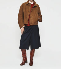 6397 Flight Jacket in tobacco - women's jacket - view 5