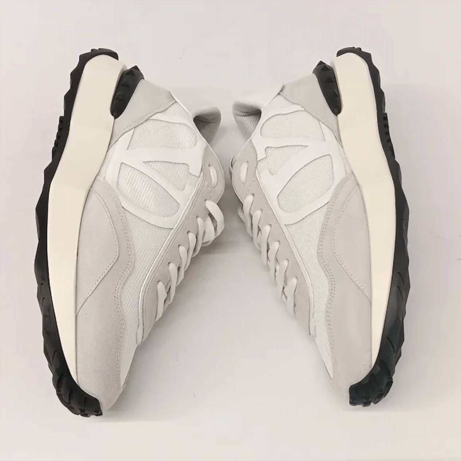 Valentino Garavani Men's V Logo Chunky Low Top Sneaker in white - men's sneaker - alternate view