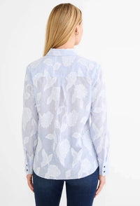 Nic + Zoe - Striped Jacquard Top