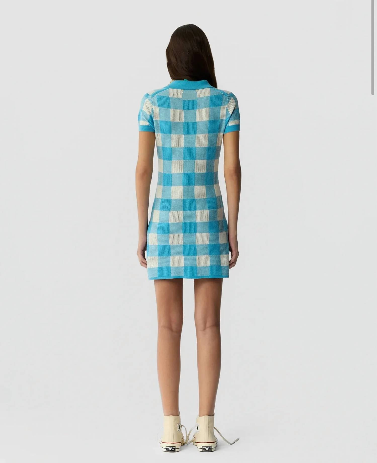 Guest In Residence - Gingham Polo Dress