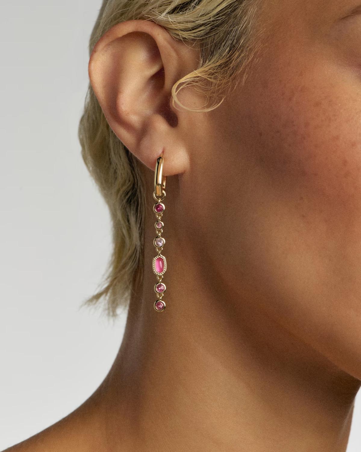 Kendra Scott - Women's Mini Elisa Abbie Convertible Huggie Earrings
