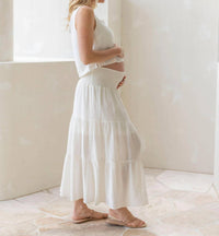 Angel Maternity - Luana Maternity Cropped Tank Top