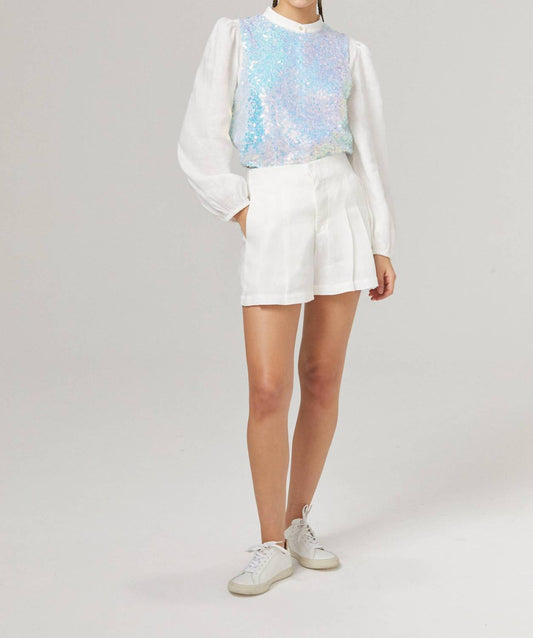 Lanhtropy - Mermaid Sequin Top