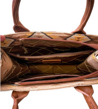 Wrangler - Women's Southwestern Pattern Dual Sided Tote Crossbody Bag