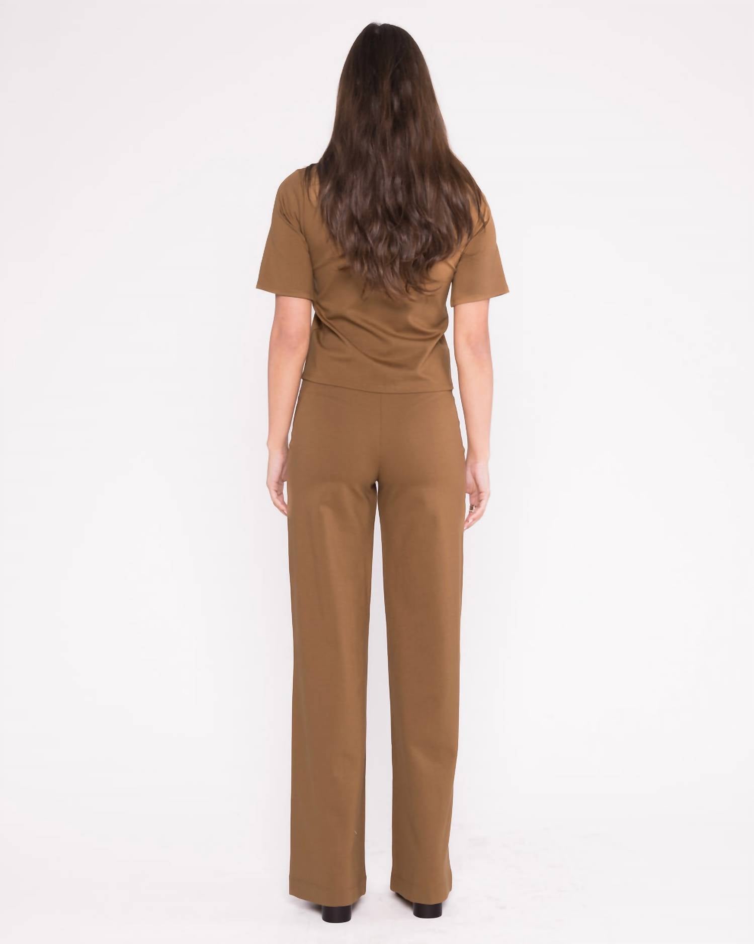Ripley Rader - Ponte Knit Short Sleeve Extended Top