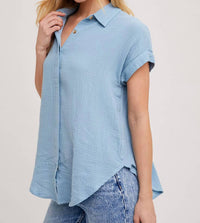 Bluivy - Button Up Cotton Shirt