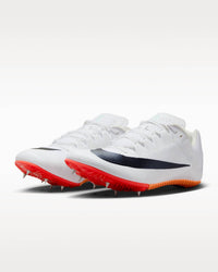 NIKE Unisex Zoom Rival Sprint Track Shoes in white obsidian bright crimson - men's shoe - alternate view