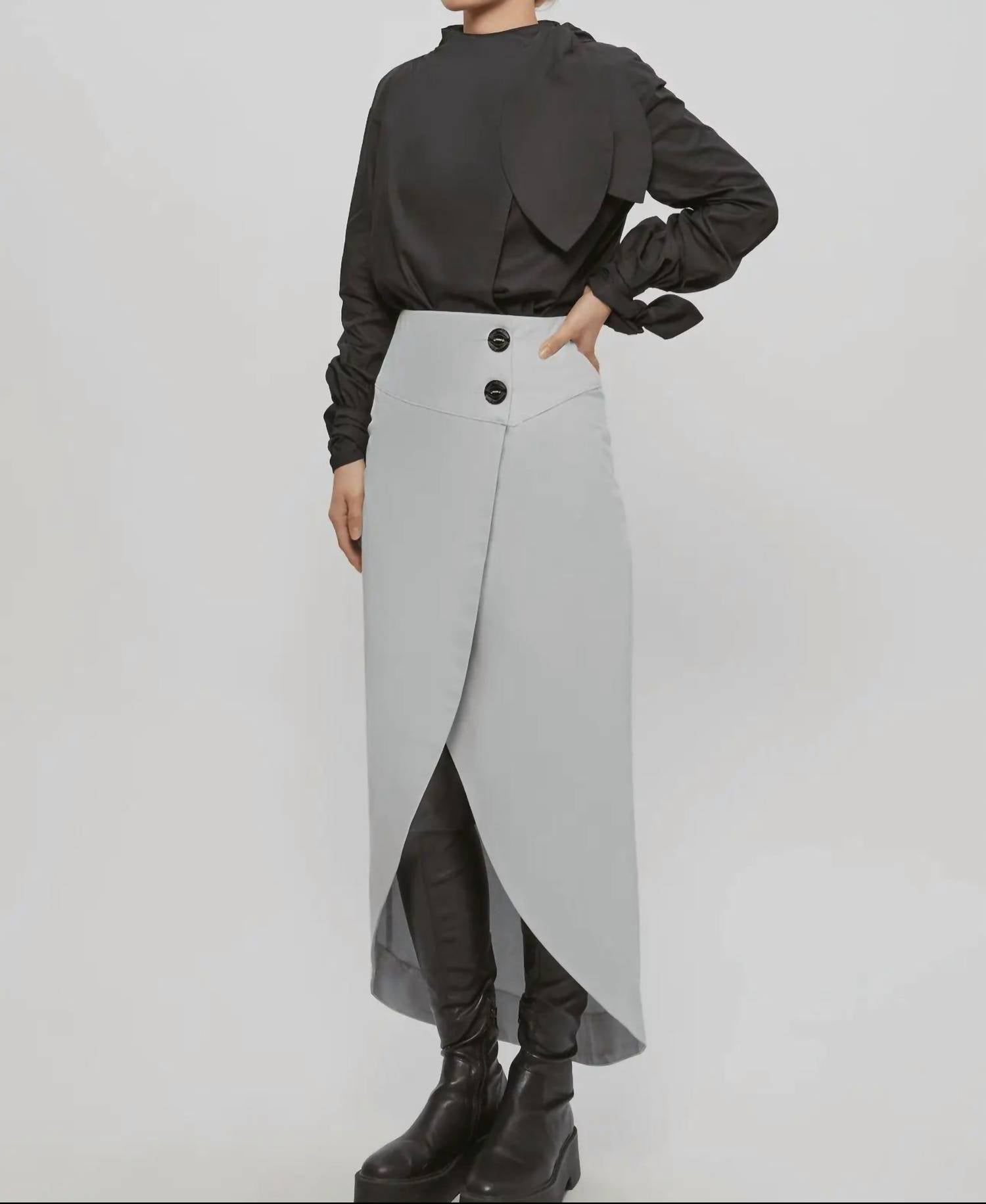 The Sei - Long Sleeve Bow Shirt