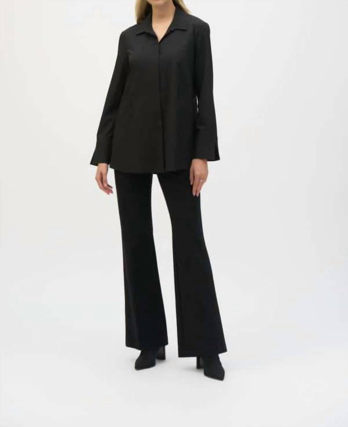 Joseph Ribkoff - Woven Button Down Blouse
