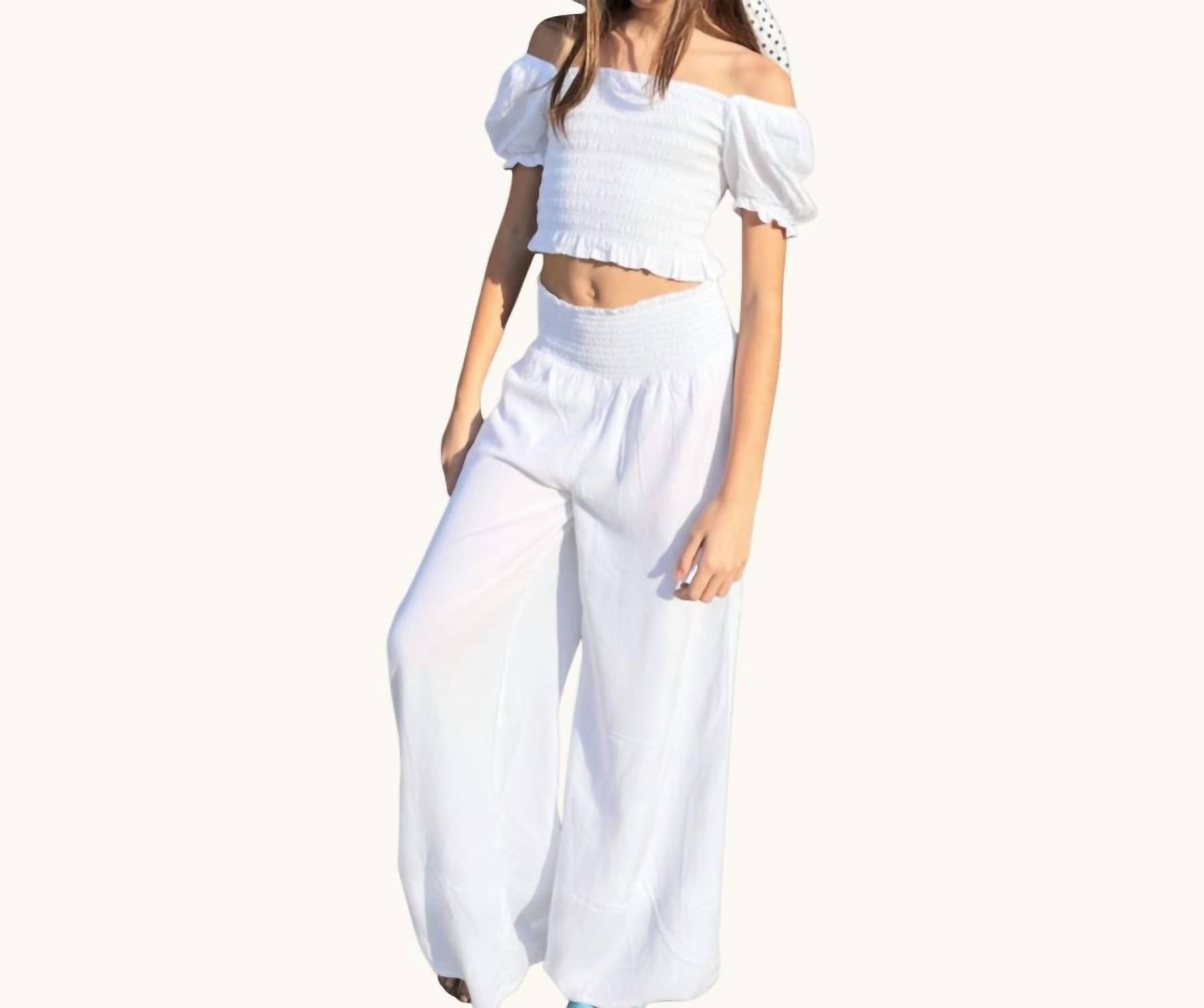 Katie J Nyc - Girl's Flora Wide Leg Pants