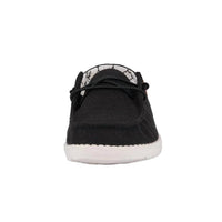 HEY DUDE Boy's Youth Wendy Linen Sneakers in black - kids' sneaker - view 5