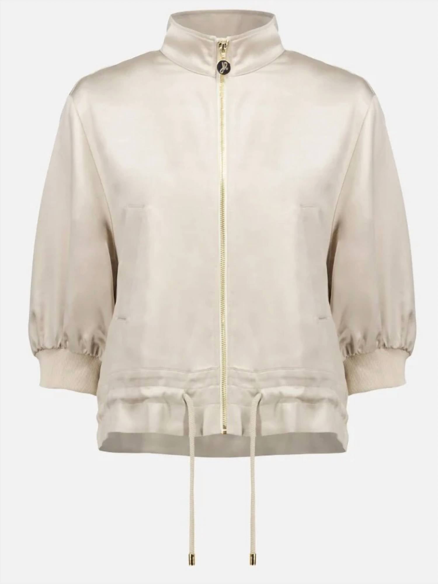 Joseph Ribkoff - Satin Boxy Blouson Jacket
