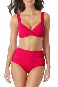 Anne Cole - Twist-front Underwire Bikini Top