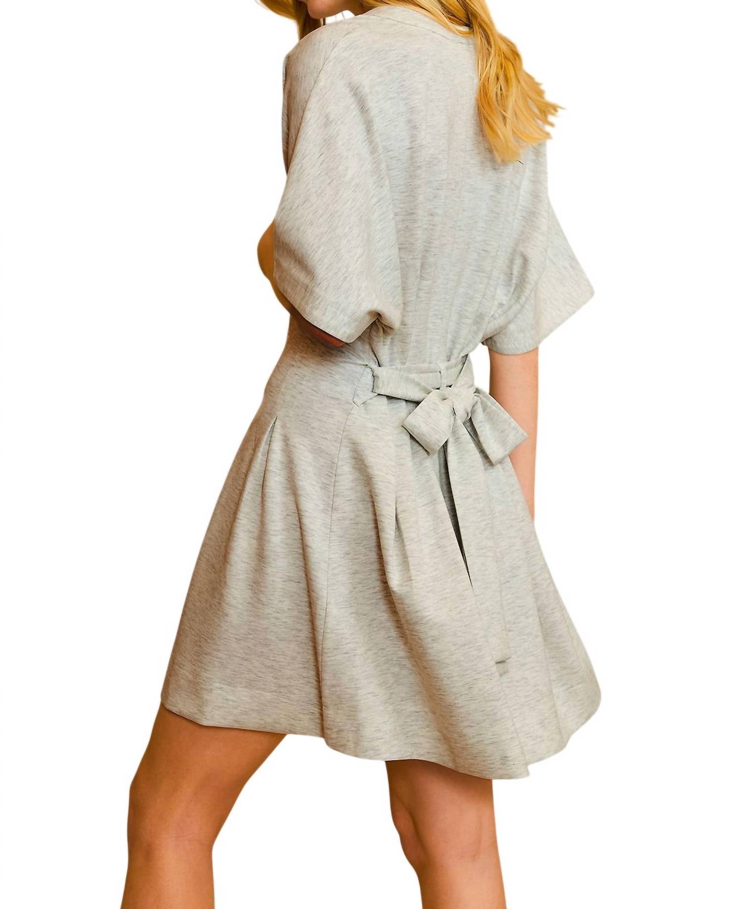 Umgee - Luxeknit Pleaded Dress