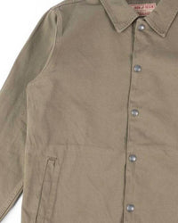 Iron & Resin Men's Coach Jacket in olive - men's jacket - alternate view