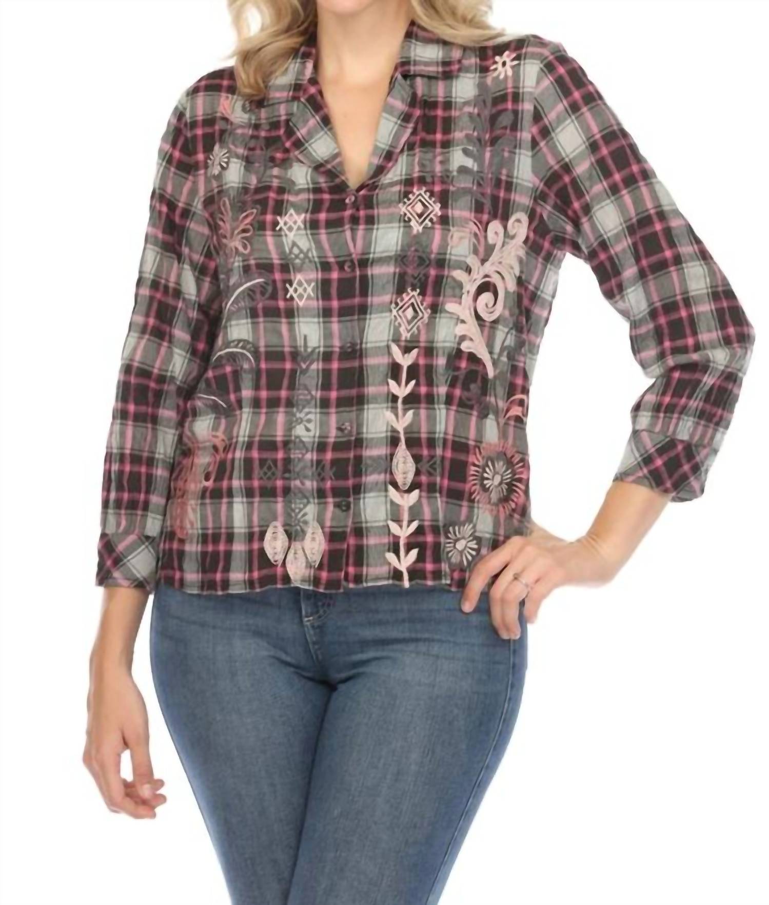 Johnny Was - Bellania Vintage Cropped Shirt