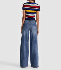 Alice + Olivia - Ciara Short Sleeve Pullover Top