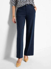 Nic + Zoe - Seasonless Cotton Wide-leg Trousers