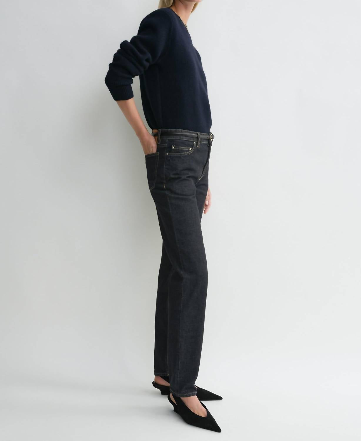 Toteme - Low Taper Denim Jeans