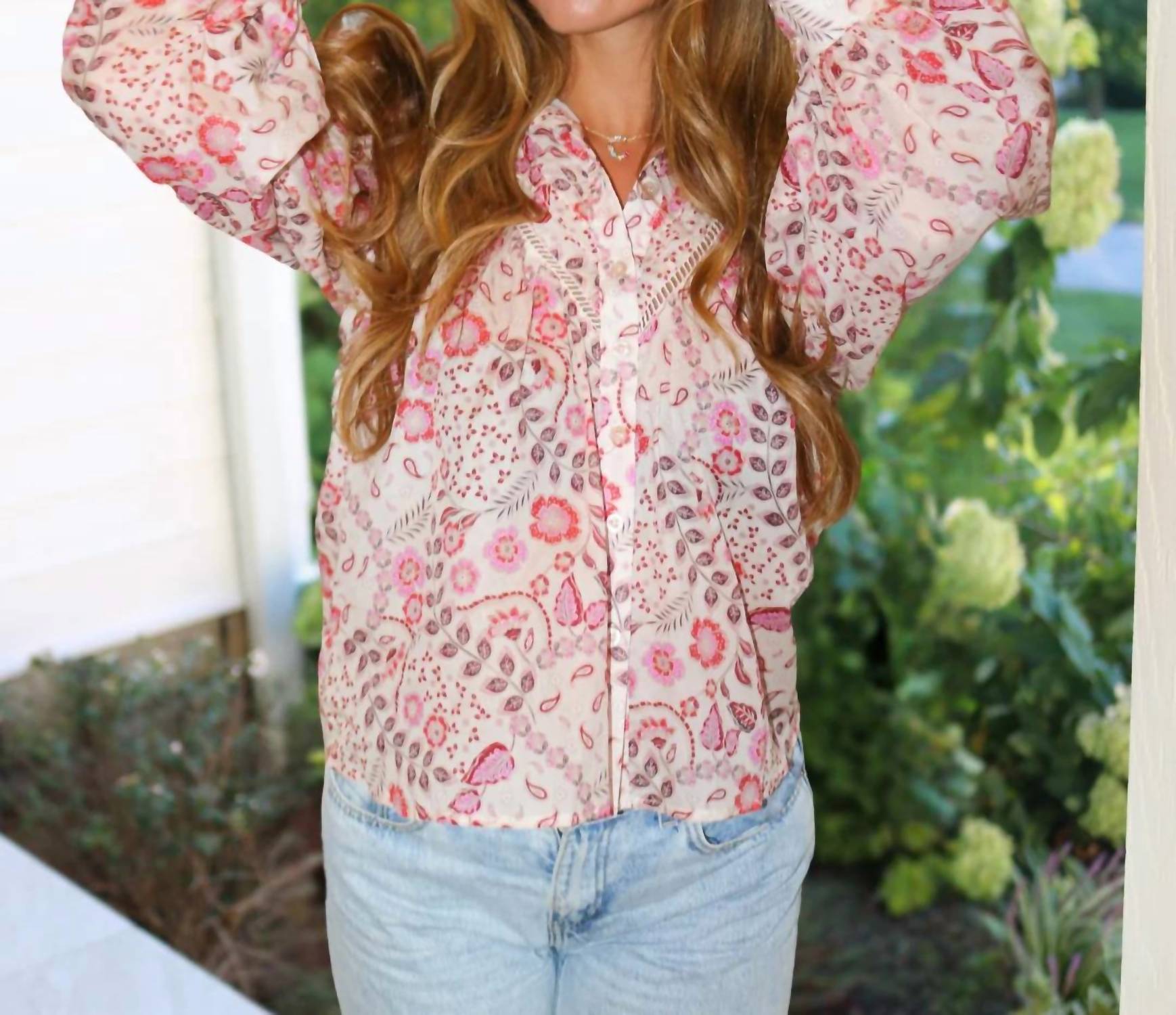 Olivaceous - Sally Girl Blouse