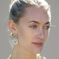 Tat2 Designs - Women's Vigo Coin Earrings