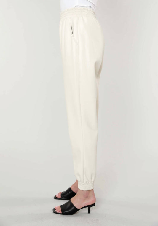 Dolce Cabo - Faux Leather Jogger