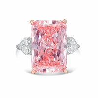 Diana M Jewels - Women's Radiant Lab-Grown Diamond Ring (5.00 Ct) - Statement