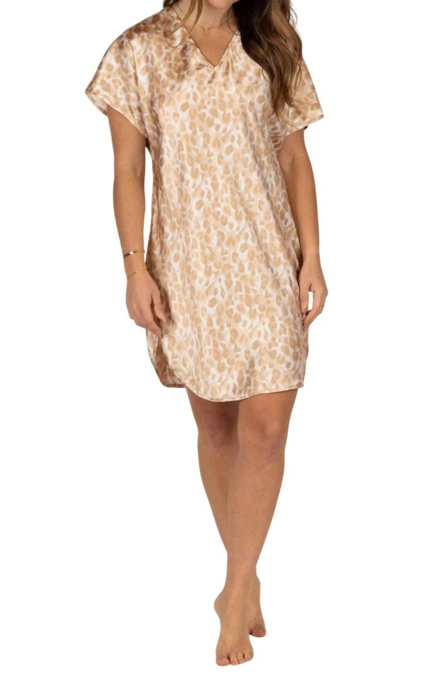 Shadowline Lingerie - Simply Charming Satin Sleepshirt