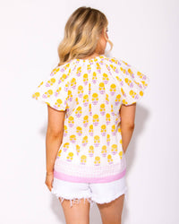 Ivy Jane - Border Block Print Top