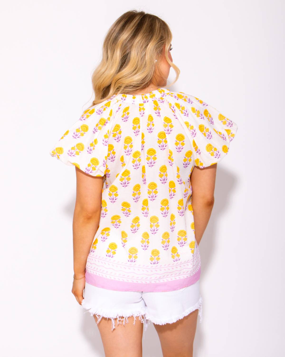 Ivy Jane - Border Block Print Top