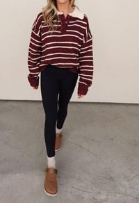 Klesis - Striped Rugby Sweater