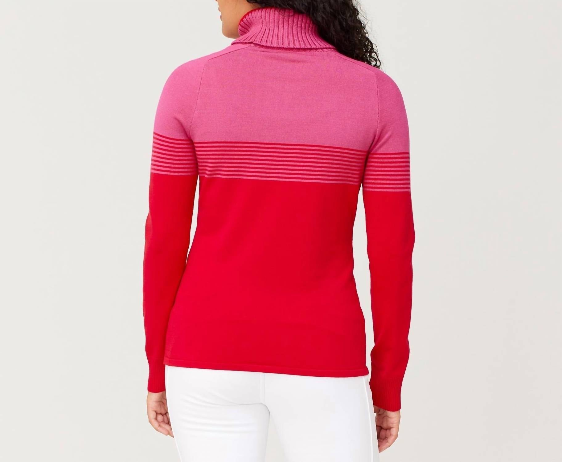 Krimson Klover - Women's Slopeside Turtleneck Sweater